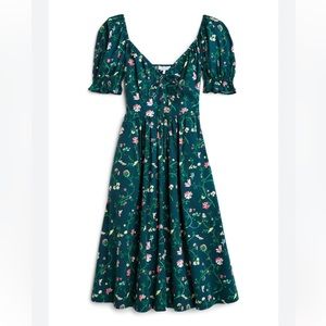 Hill House - Ophelia Moody Floral dress